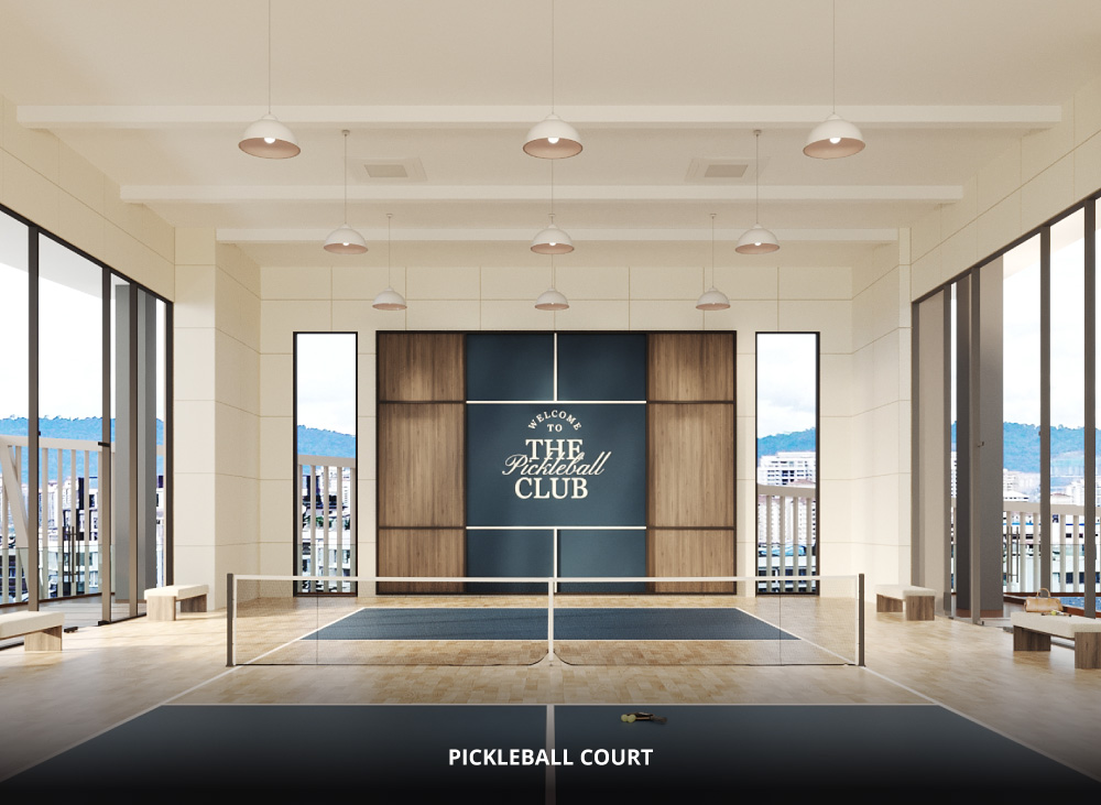 The Pickleball Club entrance