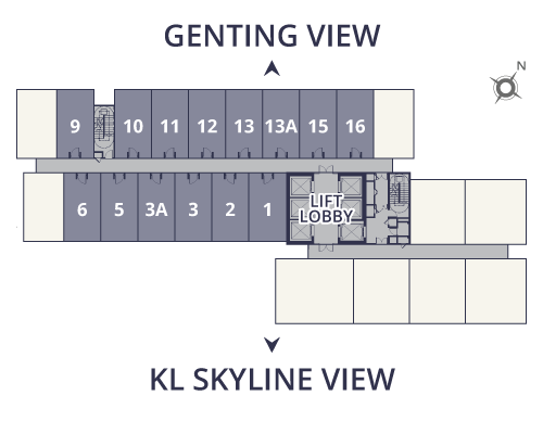Type A floor plan